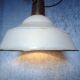 Industrial pendant, white.