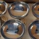 Stainless steel ice cream bowls