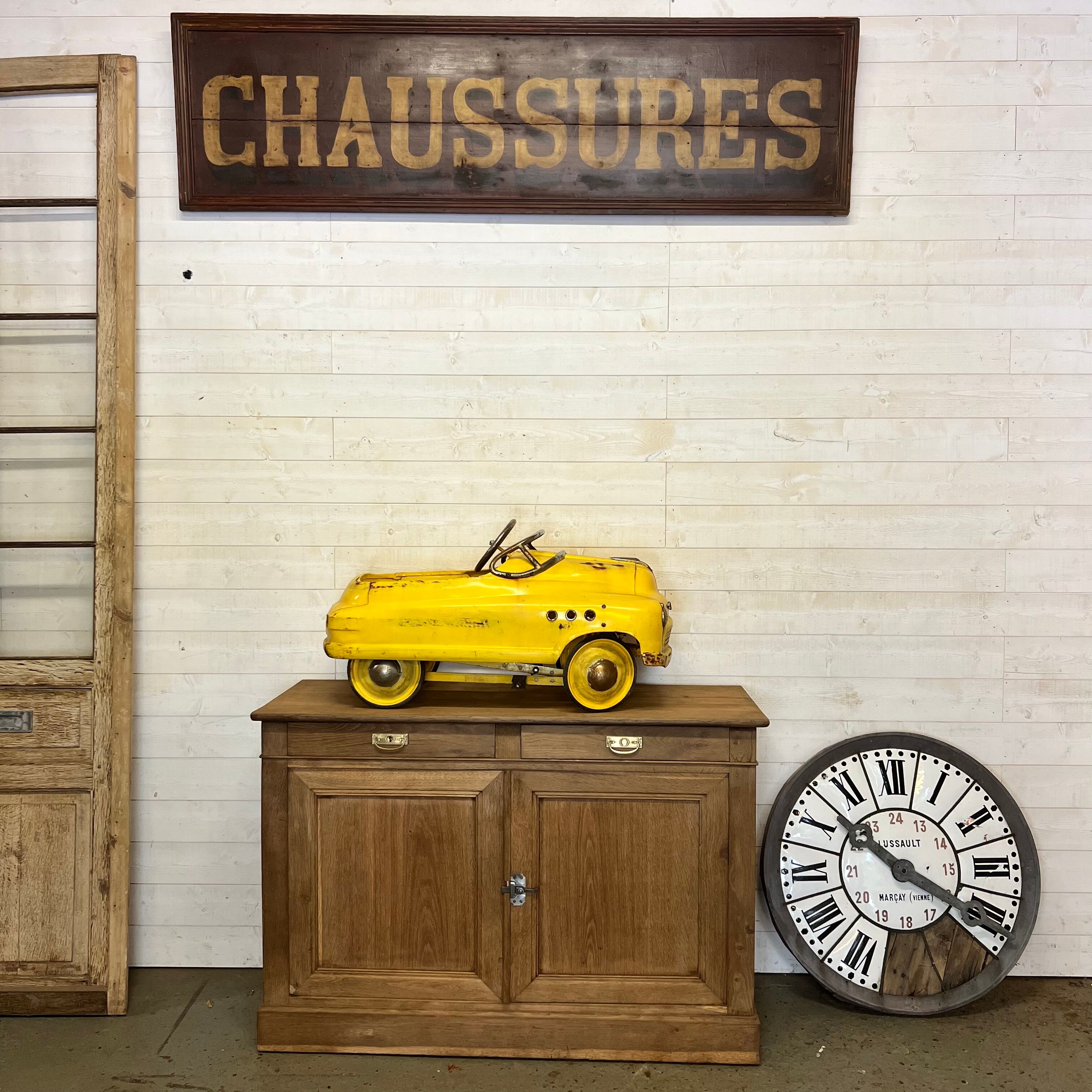 Vintage children's pedal car