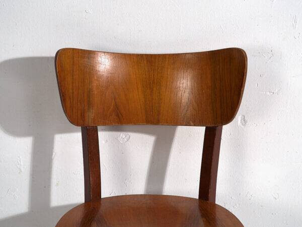 Chaises en bois courbé de style rétro (vers 1950). Ensemble de 2 pièces #3