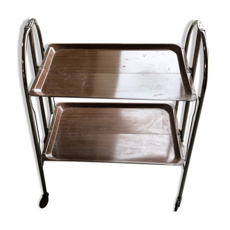 Folding trolley with wheels
