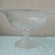 Glass footed bowl