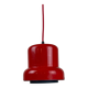 suspension métal rouge - Danemark années 70/80
