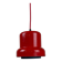 suspension métal rouge - Danemark années 70/80