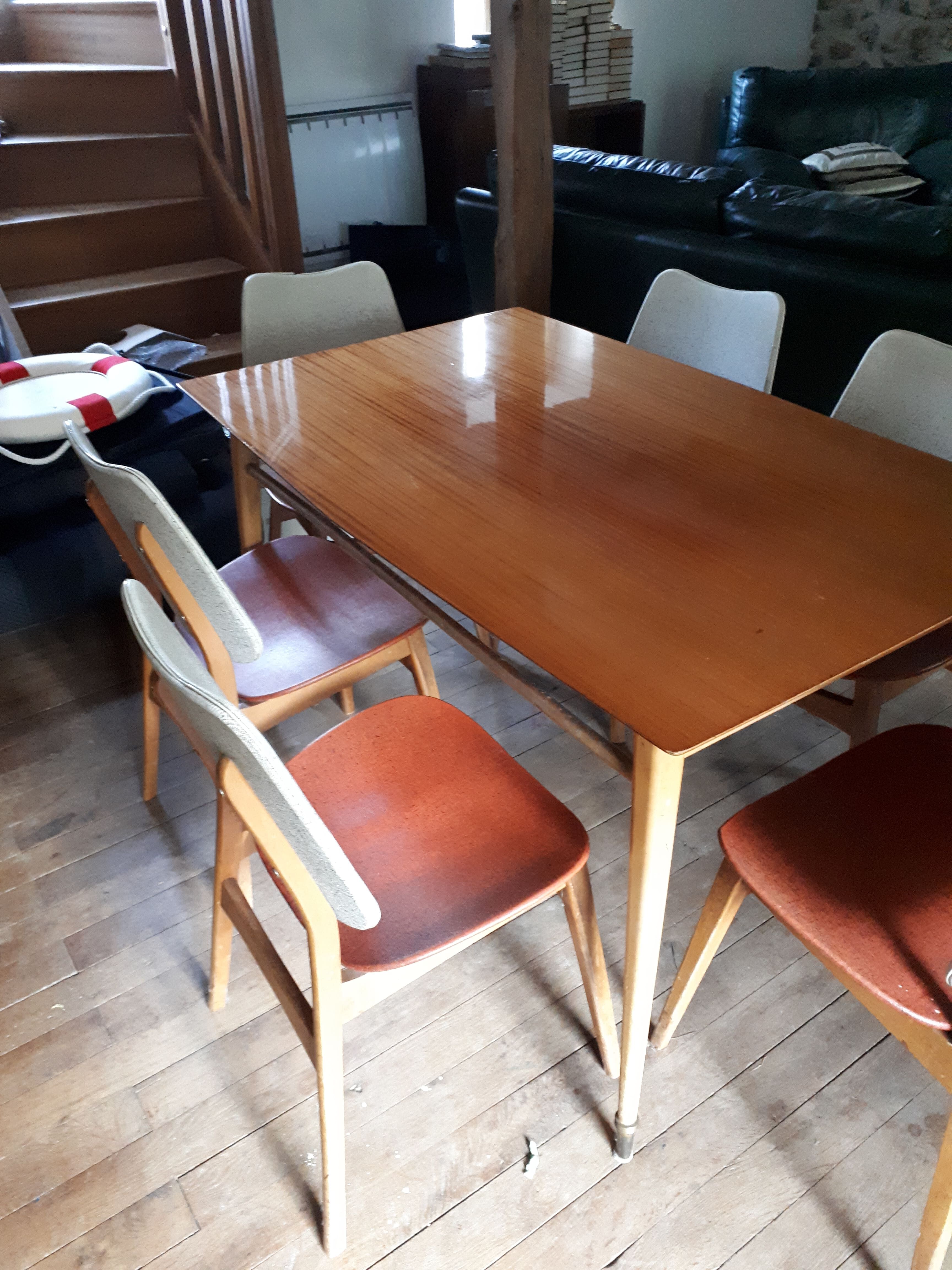 Chaises vintage Doubinski Frères