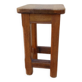 old oak stool
