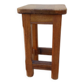 old oak stool