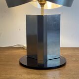 Space age lamp with max sauze lampshade. 1970.