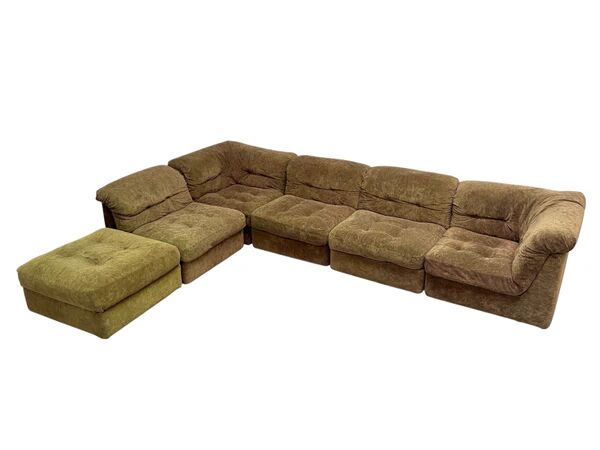 Vintage modular elements sofa, 1970s