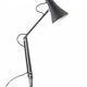 Adjustable vintage Anglepoise desk lamp – Black with rare textured finish