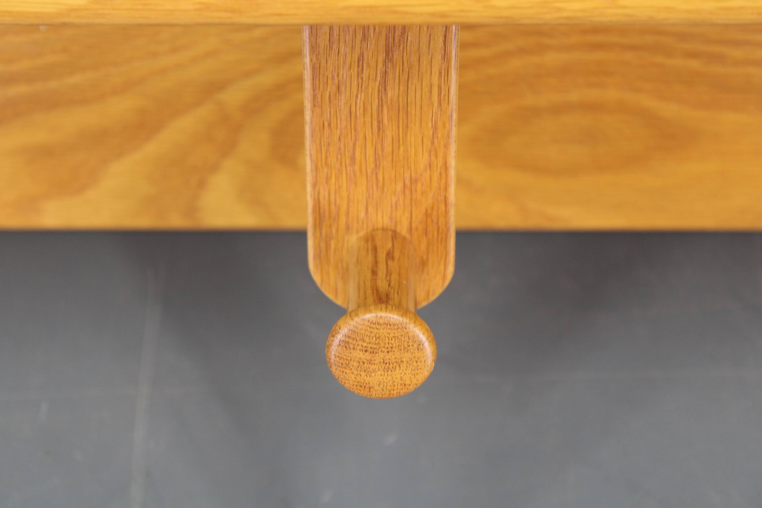 1970s Rare Aksel Kjersgaard Ash Wood Wall Hanger, Denmark