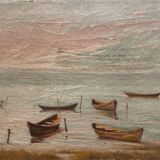 Paysage marin XIXe