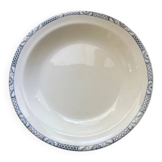 Antique earthenware serving dishes from Salins - Terre de fer