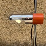 1970s orange designer floor lamp