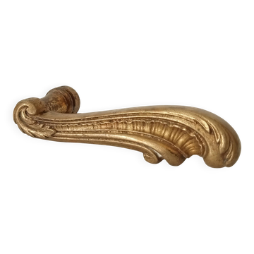 Antique bronze door handle in Empire style