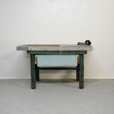 Old solid wood workbench 40/50