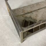Seventies glass coffee table