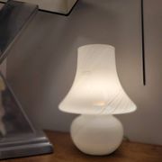 “Mushroom” mesa lamp, murano crystal, Mid-century, 70’s – Italia