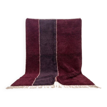 Tapis en laine pure tissé main artisanale boujaad traditionnel 150/250 cm