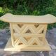 Pair of Africanist art deco stools