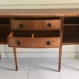 Low English sideboard signed Jaycee Furniture from the 50s