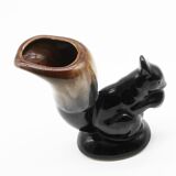 Vintage ceramic squirrel vase