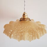 Yellow Clichy glass suspension