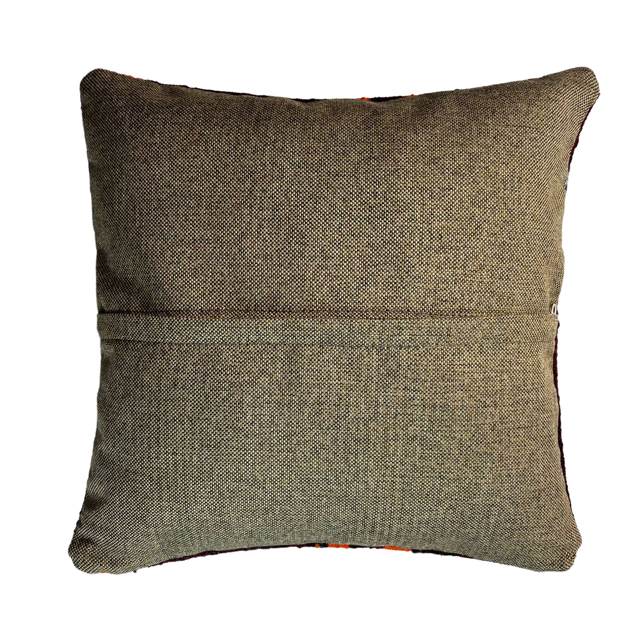 Housse de coussin kilim turc vintage 40 x 40 cm