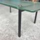 Vintage rectangular coffee table 1950