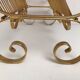 Gold metal magazine holder 50/60s