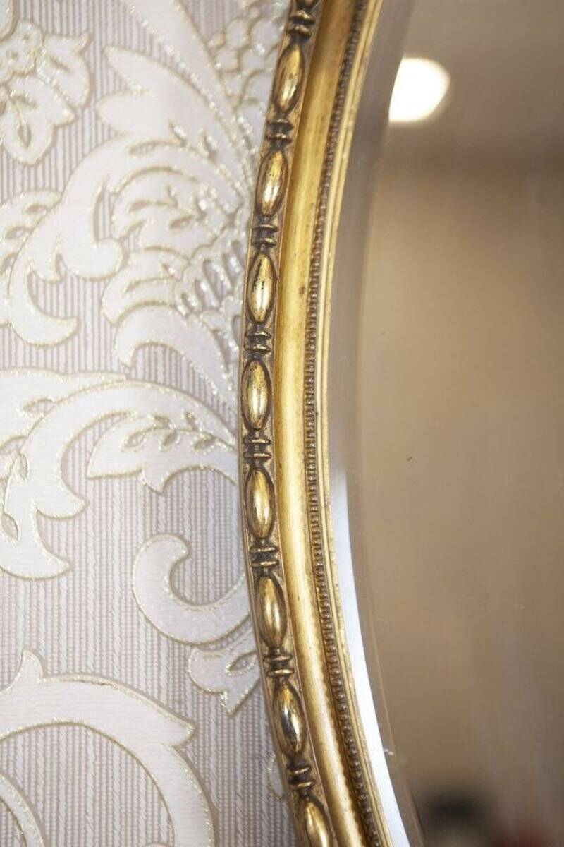 Louis XVI Style Gilded Wall Mirror, Early 20th Century