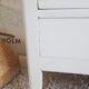 Chiffonnier commode en bois vintage circa années 50