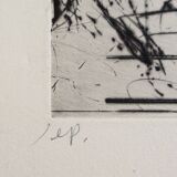 Yujiro OTSUKI (1948-), original signed print, 1983