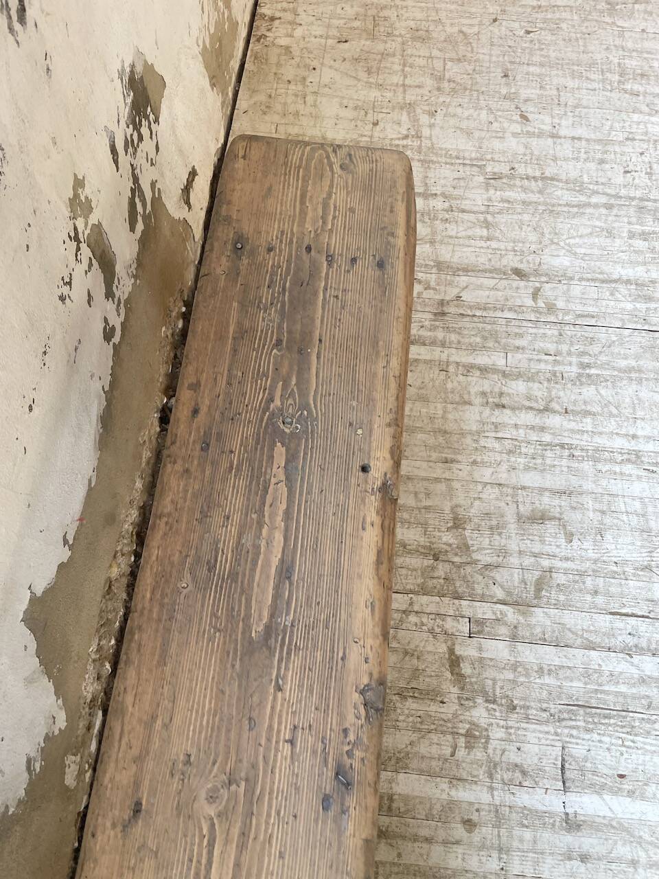 XL pine and oak bench 280 cm