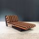 Fold Out Extendable Lounge Chair, 1970s