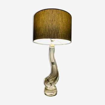 Lampe de table « Swan » Val st lambert  1950