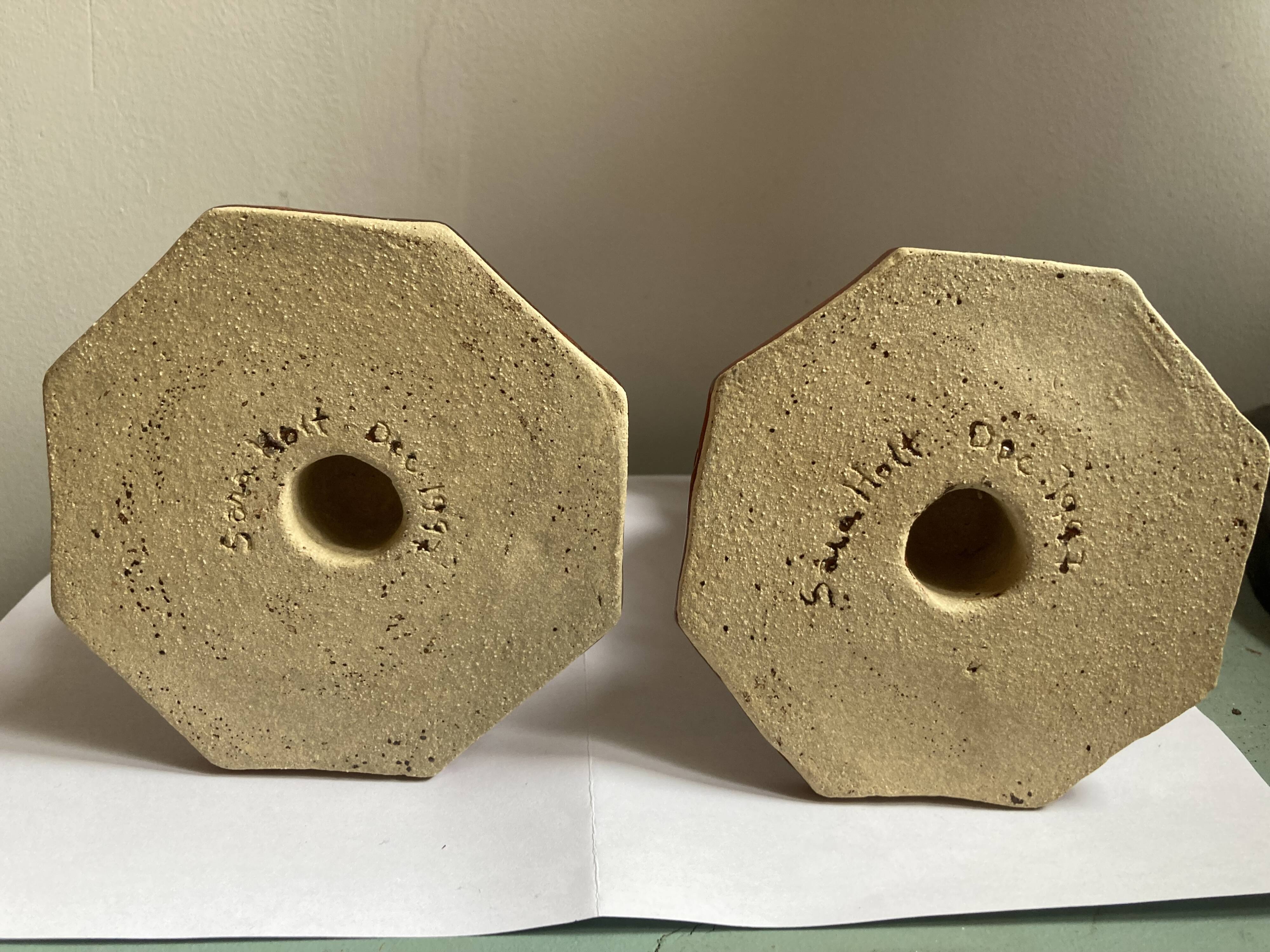 Pair of candlesticks Sara Holt