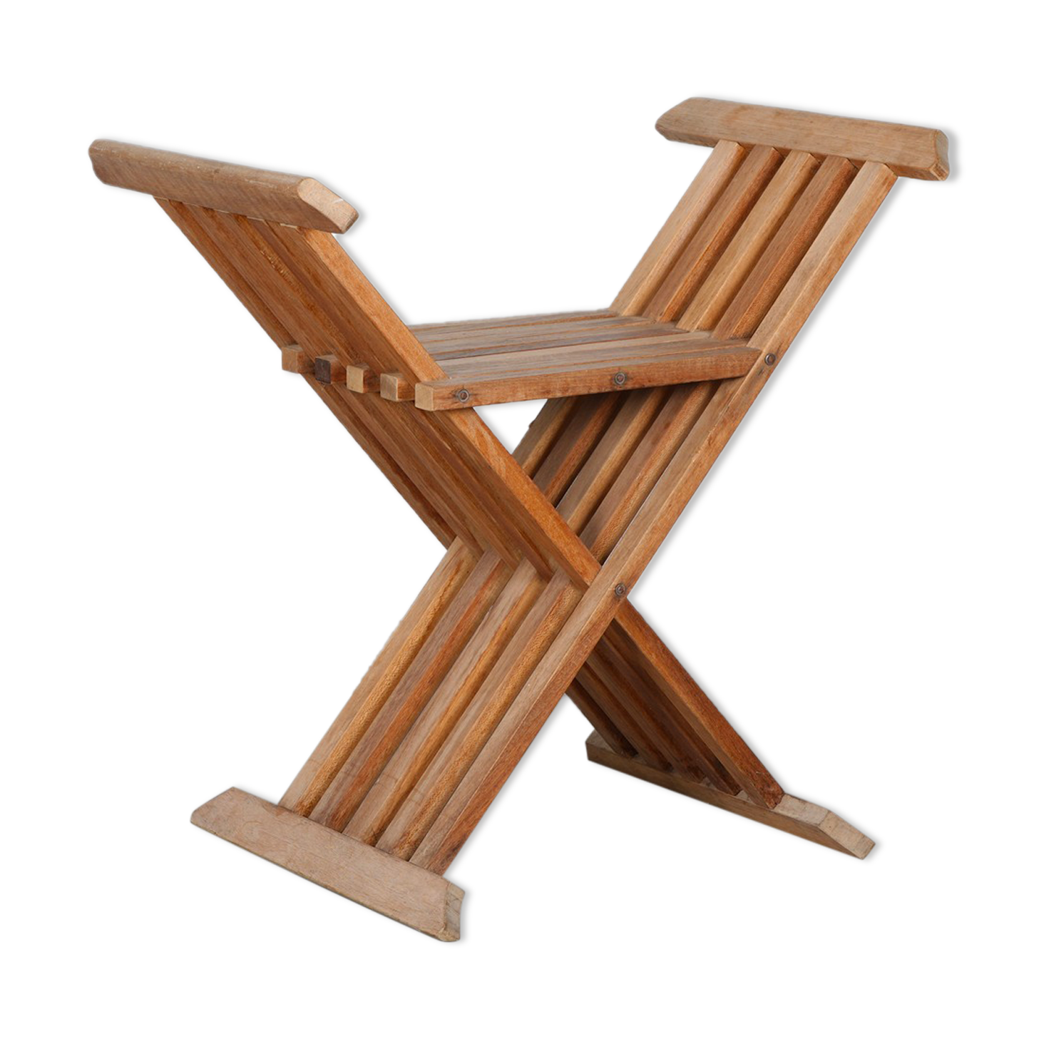 Folding curule seat circa 1990
