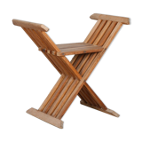 Folding curule seat circa 1990