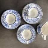 Service Petit-Déjeuner Boch La Louvière – Modèle Dragon Bleu