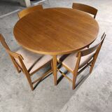Vintage Scandinavian teak table 1960