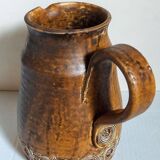 Ceramic potter's pitcher by F.CHEDEVILLE 20th century