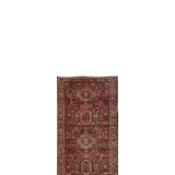Vintage Turkish Oushak Rug Handwoven 84x388 cm