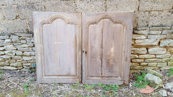 Paire de portes anciennes XVIIIéme/XIXème siècle