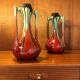 Pair of Art Nouveau ceramic vases