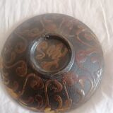 Old glazed terracotta plate. Safi. Year 69.