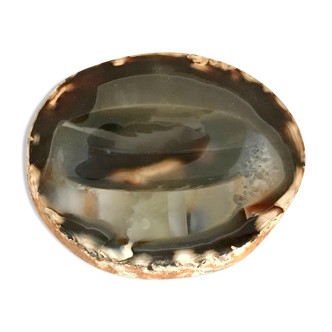 Ashtray in agate