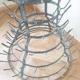 Large zinc bottle rack