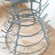 Large zinc bottle rack