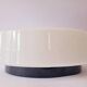 Large Midcentury Flush Mount Milk Glass, RZB Leuchten, Germany, 1970s